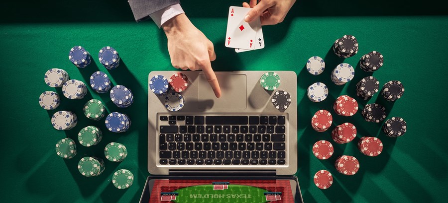 play online poker game