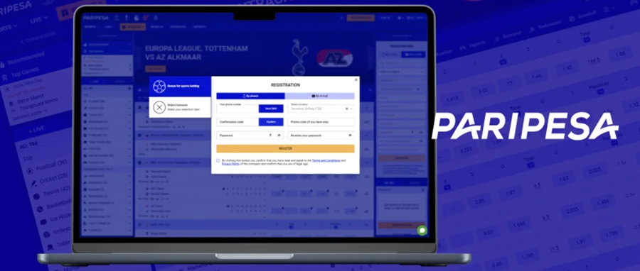 Paripesa website